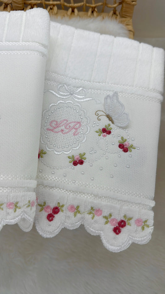Kit de Toalhas Brasão Fleur Royale