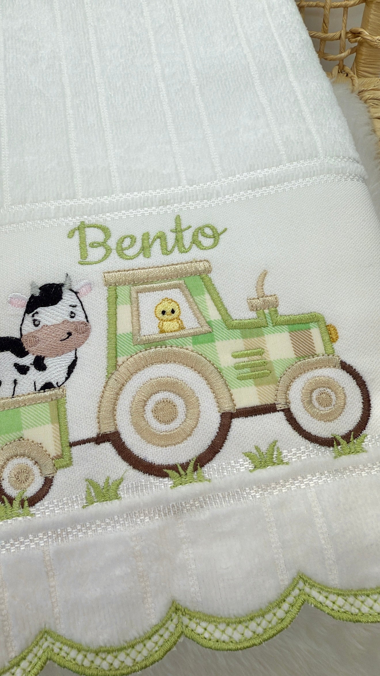 Kit de Toalhas Trator dos Animais