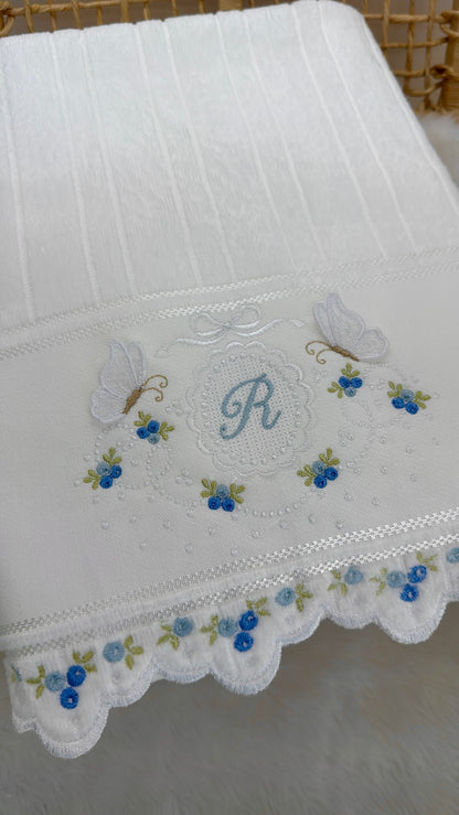 Kit de Toalhas Brasão Fleur Royale