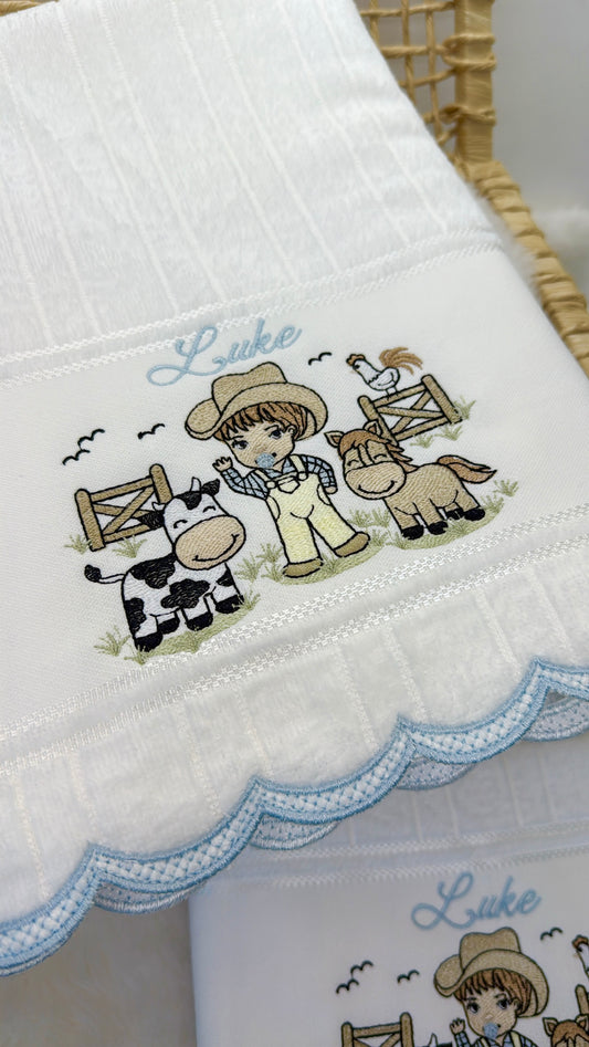 Kit de Toalhas Pequeno Fazendeiro