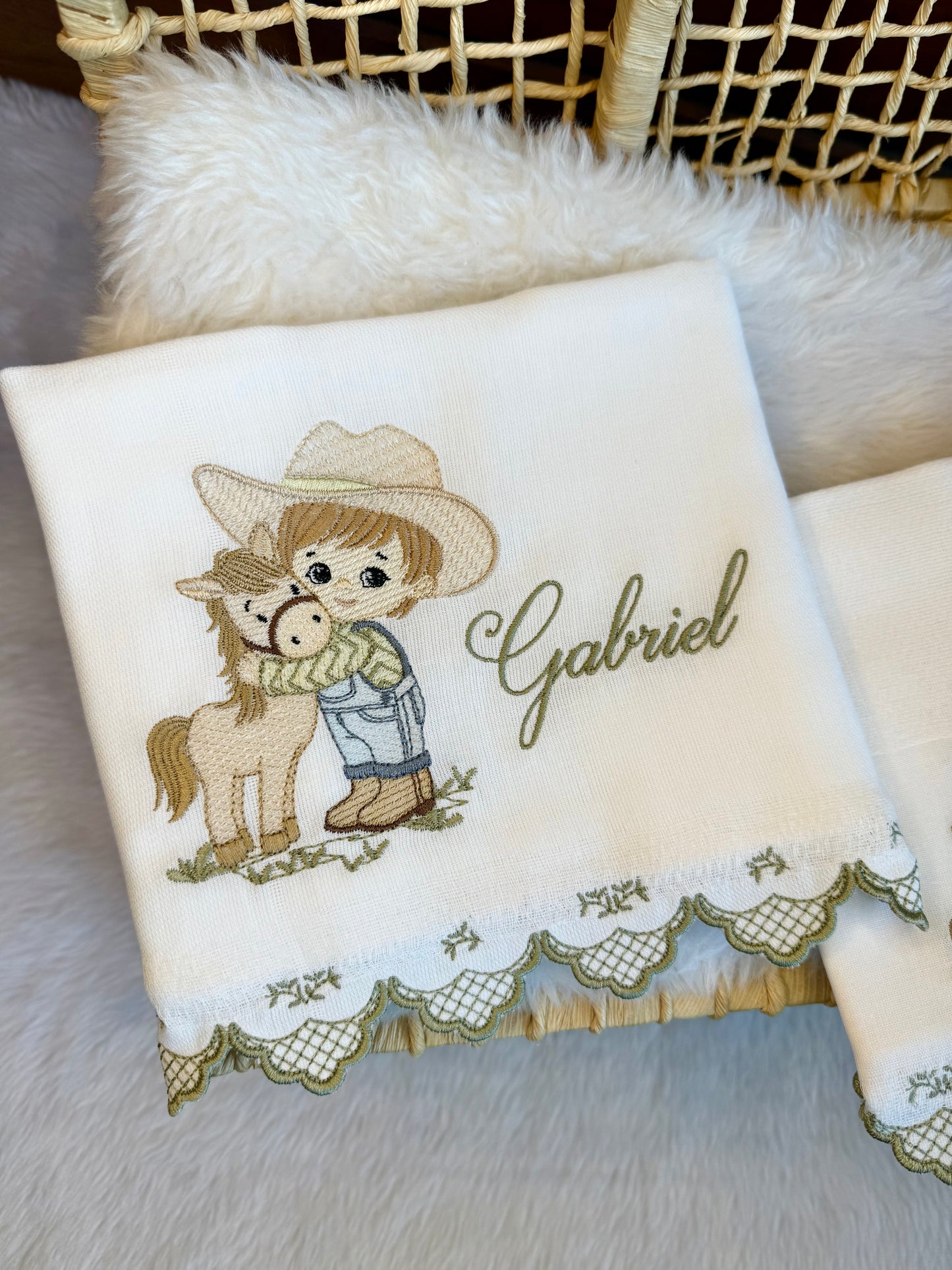 Kit de Fraldas Amigo dos Cavalos