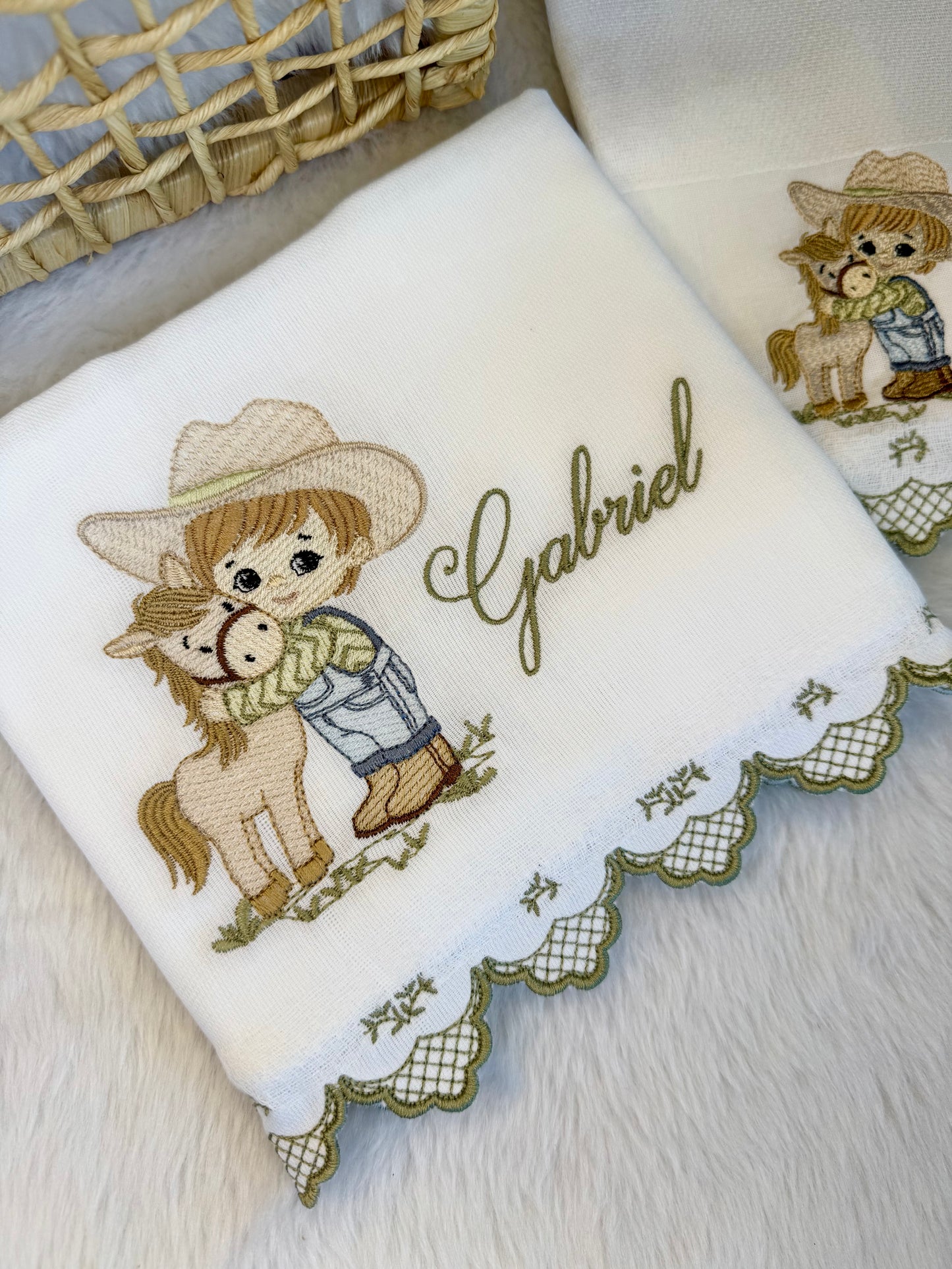 Kit de Fraldas Amigo dos Cavalos