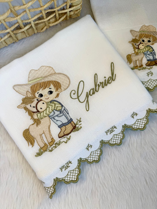 Kit de Fraldas Amigo dos Cavalos